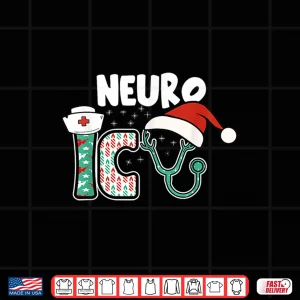 Design Funny Neuro Icu Christmas Costume Intensive Care Unit Nurses Shirt