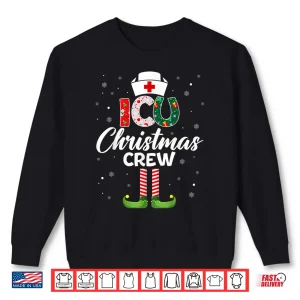 Sweatshirt Icu Nurse Christmas Scrubs For Women Pajamas Funny Shirt