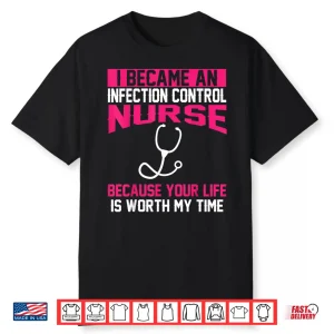 Infection Control Nurse Merch Cute Gifts Icu Nurses Shirt