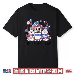 Intensive Care Unit Icu Rn Nurses 4Th Of July Independence Shirt