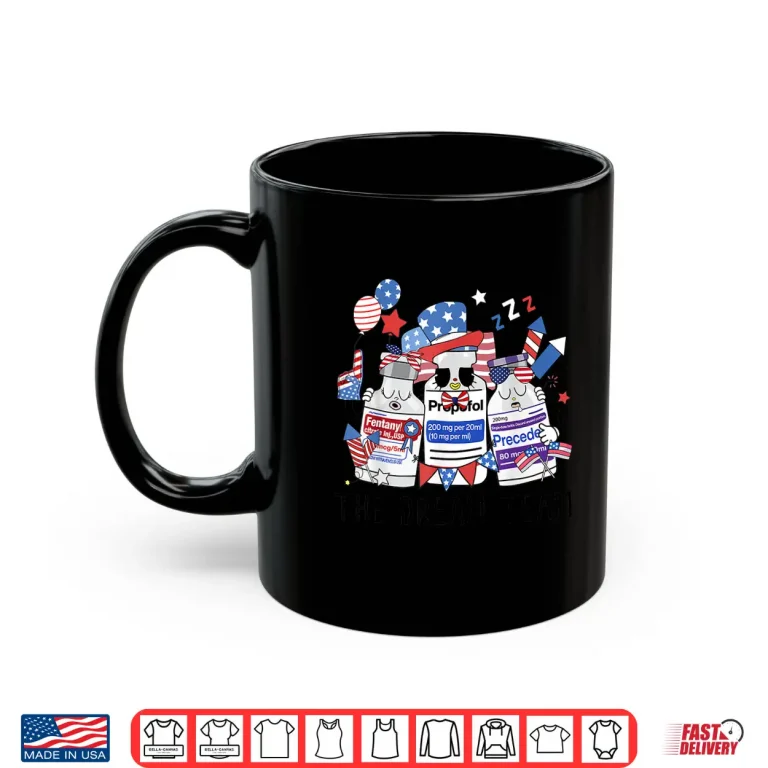 Mug Intensive Care Unit Icu Rn Nurses 4Th Of July Independence Shirt
