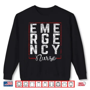 Sweatshirt Emergency Nurse Job Nursing Nurses Icu Emergency Nurse Shirt 1