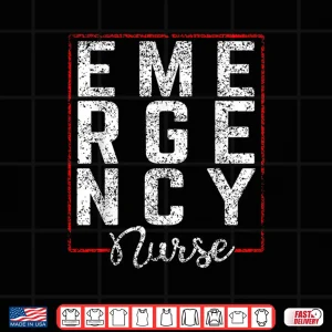 Design Emergency Nurse Job Nursing Nurses Icu Emergency Nurse Shirt 1