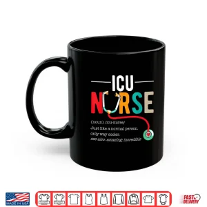 Mug Icu Nurse Specialist Nursing Stethoscope Critical Care Shirt 1