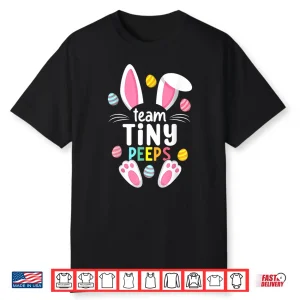 Cute Nicu Picu L&D Nurse Easter Day Stethoscope Cute Bunny Shirt