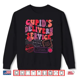 Sweatshirt Nurse Valentine CupidS Delivery Service Labor And Delivery Shirt