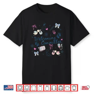 Welcoming Committee Labor And Delivery Nurse Ob Coquette Bow Shirt