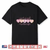 Certified Nurse Midwife Valentine Heart Candy Midwifery Cnm Shirt