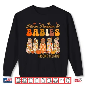 Sweatshirt Fall Labor And Delivery Halloween LD Nurse Thanksgiving Shirt