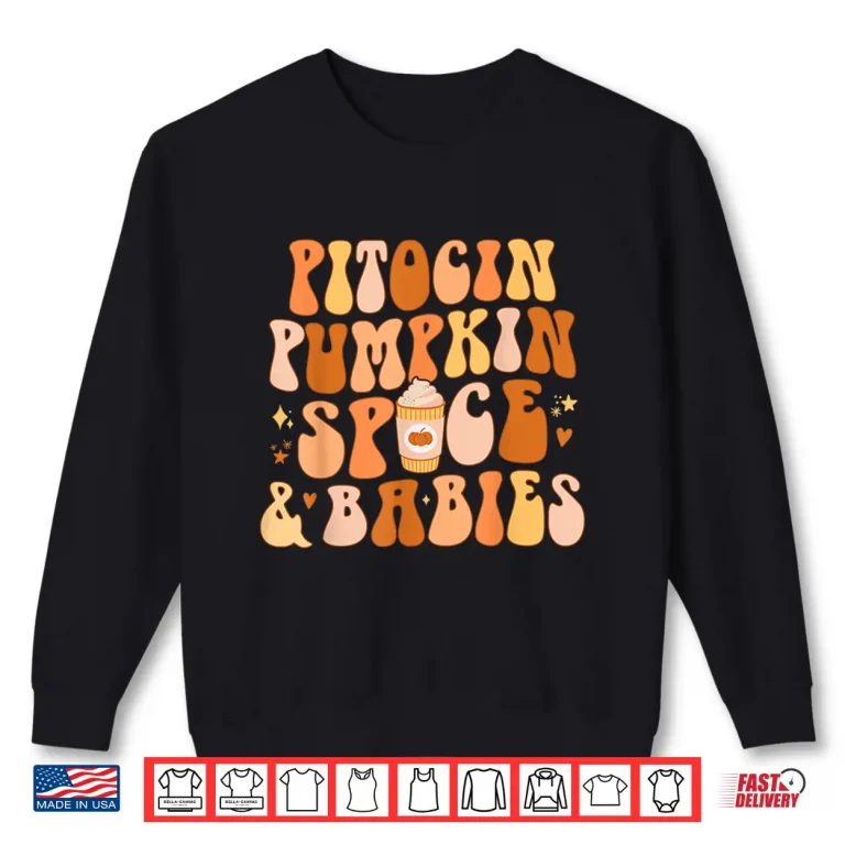 Sweatshirt Halloween Labor And Delivery LD Nurse Fall Pumpkins Midwife Shirt
