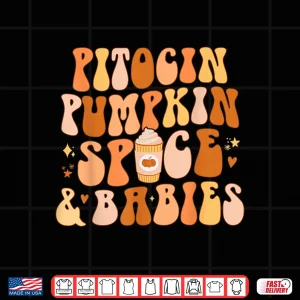 Design Halloween Labor And Delivery LD Nurse Fall Pumpkins Midwife Shirt