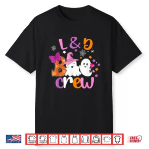 L&D Boo Crew Halloween Matching Shirt Labor & Delivery Nurse Shirt