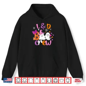 Hoodie LD Boo Crew Halloween Matching Shirt Labor Delivery Nurse Shirt
