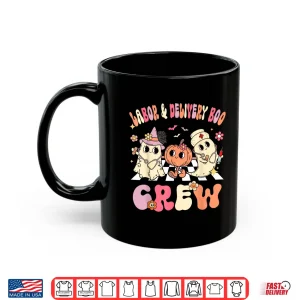 Mug Labor Delivery Boo Crew Funny Halloween Costume LD Nurse Shirt