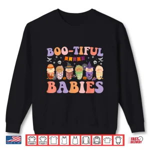 Sweatshirt Bootiful Babies Nicu LD Peds Mother Baby Nurse Halloween Shirt