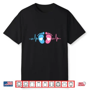 Cute Baby Tiny Humans Heartbeat Labor And Delivery L&D Nurse Shirt