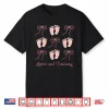 Labor And Delivery Nurse Pink Coquette Bow Stork Squad Shirt