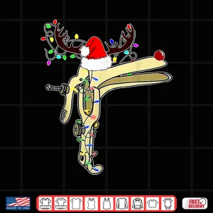 Design Christmas Reindeer Speculum Nurse Obgyn LD Nursing Xmas Shirt