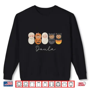 Sweatshirt Doula Halloween Cute Baby Midwife Birth Worker Postpartum Shirt