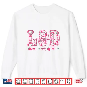 Sweatshirt Labor And Delivery Coquette Bow Work LD Nurse Strawberry Shirt
