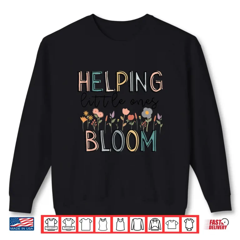 Sweatshirt Labor And Delivery Nurse LD Nurse Flower Floral Nursing Shirt