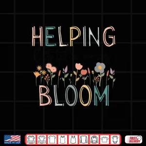 Design Labor And Delivery Nurse LD Nurse Flower Floral Nursing Shirt