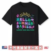 Retro Hello Summer Babies Labor And Delivery Nurse Nicu Rn Shirt