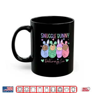 Mug Snuggle Bunny Delivery Co Easter LD Nurse Mother Baby Nurse Shirt
