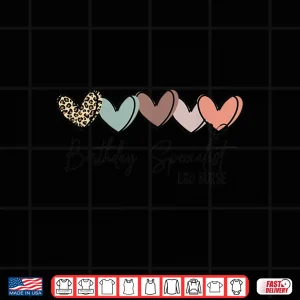 Design Womens Birthday Specialist Labor And Delivery Nurse Leopard Shirt