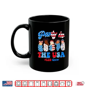 Mug Cute Party Usa LD Labor And Delivery Crew 4Th Of July Nurse Shirt