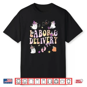 Halloween Labor And Delivery Nurse Halloween L&D Nurse Tees Shirt