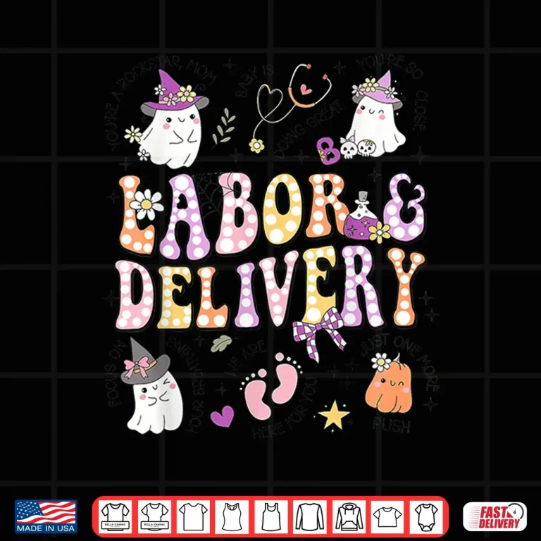 Design Halloween Labor And Delivery Nurse Halloween LD Nurse Tees Shirt