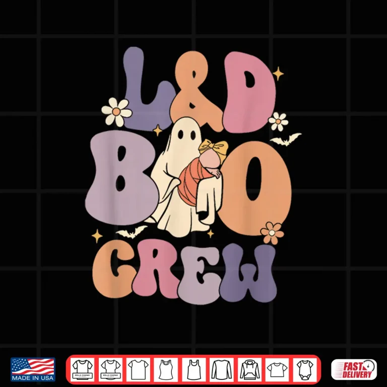 Design Labor Delivery Boo Crew LD Boo Crew Halloween Costume Shirt