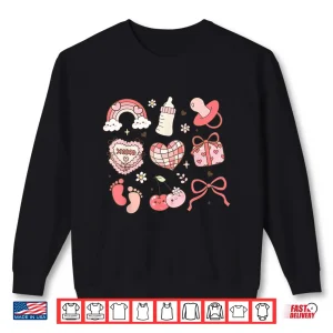 Sweatshirt Nicu Nurse Valentines Day LD Nurse Nicu Crew Shirt