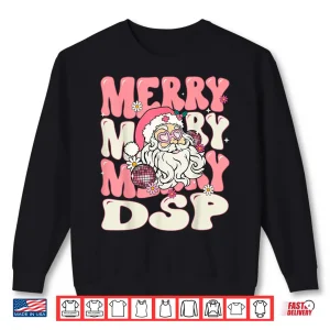 Sweatshirt Merry Dsp Christmas Retro Pink Direct Support Professional Shirt