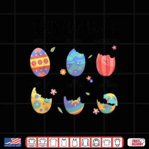 Design Pain Scale Easter Eggs Labor And Delivery Nurse LD Squad Shirt