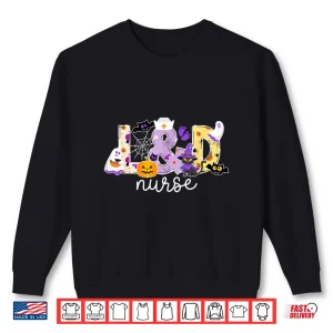 Sweatshirt Spooky LD Nurse Halloween Labor And Delivery Nurse Shirt