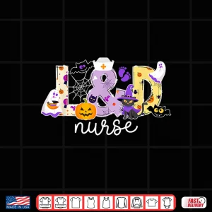 Design Spooky LD Nurse Halloween Labor And Delivery Nurse Shirt