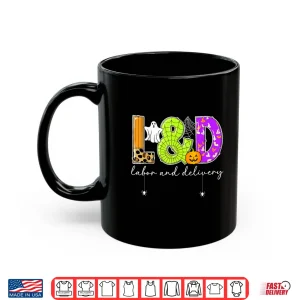Mug Spooky LD Nurse Labor And Delivery Nurse Halloween Shirt