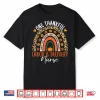 Thankful Labor & Delivery Thanksgiving Rainbow L&D Nurse Shirt