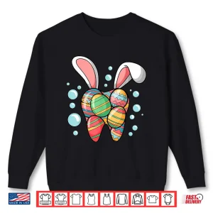 Sweatshirt Cute Easter Bunny Tooth Design For Dental Lovers Shirt