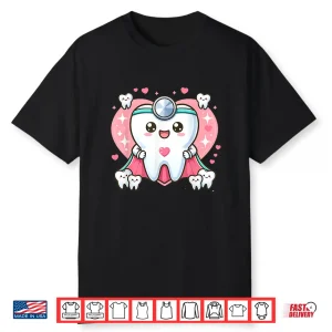 Cute Super Hero Dentist Superhero Tooth Doctor Shirt