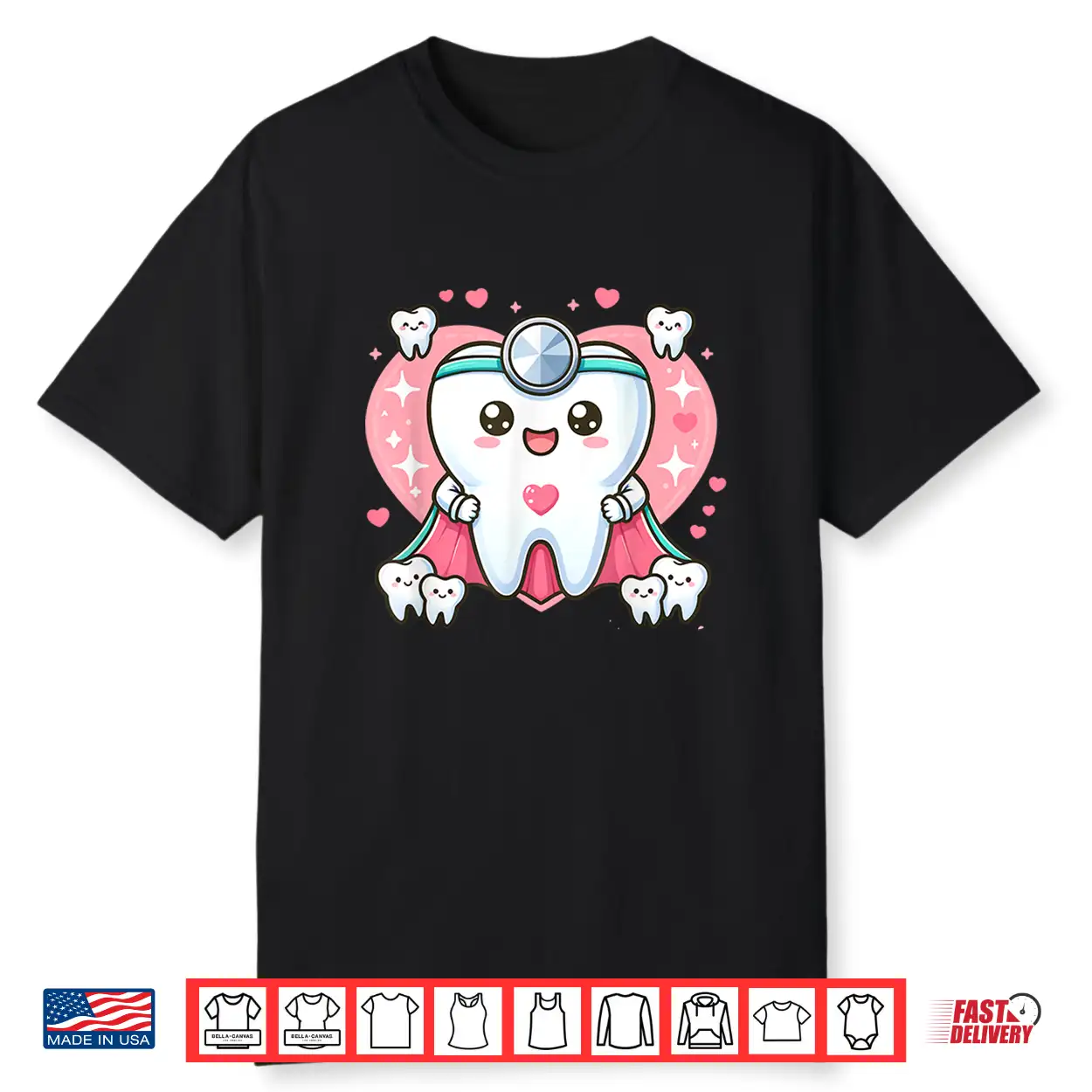 Cute Super Hero Dentist Superhero Tooth Doctor Shirt Cute Super Hero Dentist Superhero Tooth Doctor Shirt