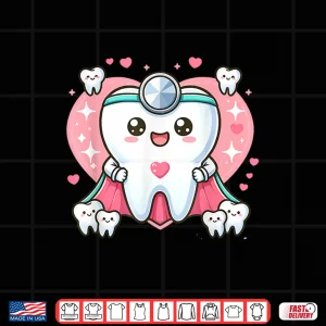 Cute Super Hero Dentist Superhero Tooth Doctor Shirt 4 Design Cute Super Hero Dentist Superhero Tooth Doctor Shirt