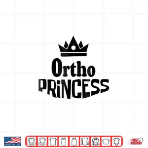 Design Ortho Princess Female Orthopedic Nursing Nurse Shirt Gifts