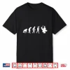 Dentist Evolution Doctor With Patient Tooth Doctor Shirt