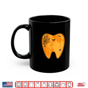 Mug Dental Halloween Tooth Spooky Dentist Costume Gift Shirt