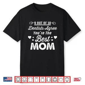 Mothers Day Funny Gift Idea For Best Mom Ever Women Apparel Shirt