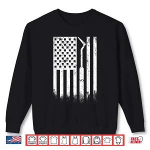 Sweatshirt Patriotic Dentist American Flag Usa Tooth Us Flag Dental Shirt