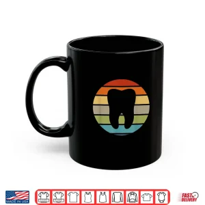 Mug Dentist Teeth Dental Hygienist Orthodontist Retro Vintage Shirt